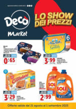 Deco Market Lo show dei prezzi - al 01.09.2025