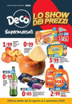 Deco Market Lo show dei prezzi - al 01.09.2025