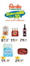 Famila Superstore Scontatissimi fino al 30% - al 30.08.2025