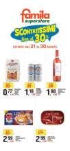 Famila Superstore Scontatissimi fino al 30% - al 30.08.2025