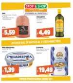 Stop e Shop OFFERTE DAL 21 AGOSTO AL 3 SETTEMBRE 2025 - al 03.09.2025