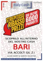 Italy Cash Puglia STREPITOSO RIBASSO PREZZI - al 03.09.2025