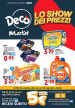 Deco Market Lo show dei prezzi - al 30.08.2025