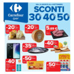 Carrefour Ipermercati Sconti 30%40%50% - al 31.08.2025