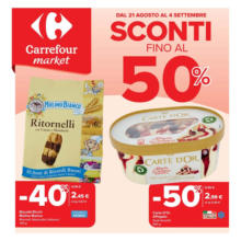 Sconti fino al 50%