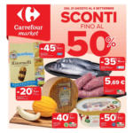 Carrefour Market Sconti fino al 50% - al 31.08.2025