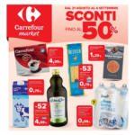 Carrefour Market Sconti fino al 50% - al 31.08.2025