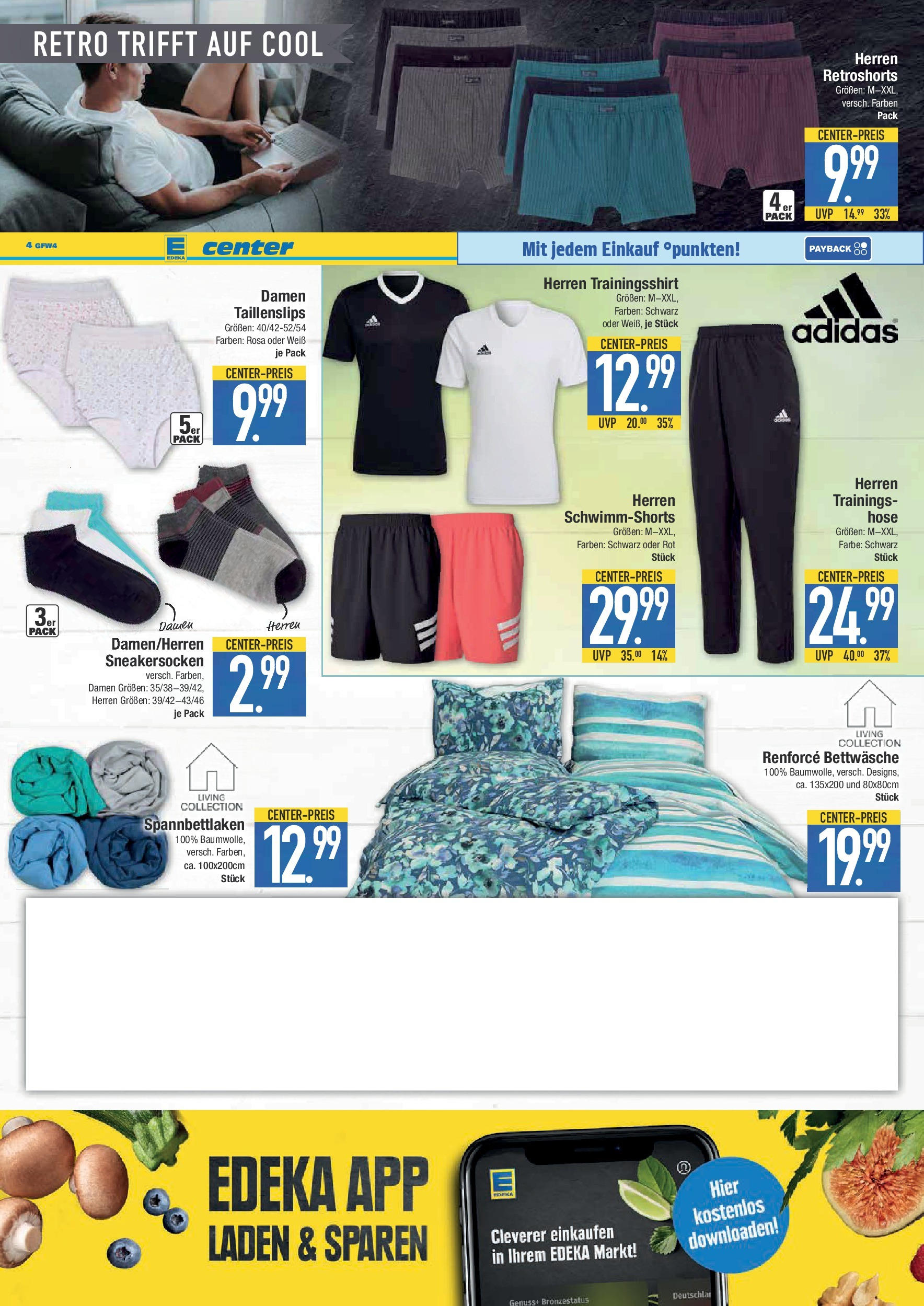 Edeka prospekt Weißenburg (ab 24.08.2025) » Angebote Online | Seite: 17 | Produkte: Trainingshose, Bettwäsche, Hose Edeka prospekt Weißenburg (ab 24.08.2025) » Angebote Online | Seite: 17 | Produkte: Trainingshose, Bettwäsche, Hose