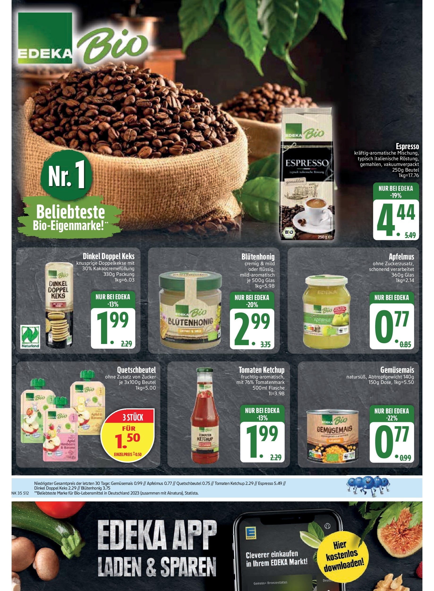 Edeka prospekt Aldersbach (ab 24.08.2025) » Angebote Online | Seite: 14 | Produkte: Tomaten, Zucker, Ketchup Edeka prospekt Aldersbach (ab 24.08.2025) » Angebote Online | Seite: 14 | Produkte: Tomaten, Zucker, Ketchup