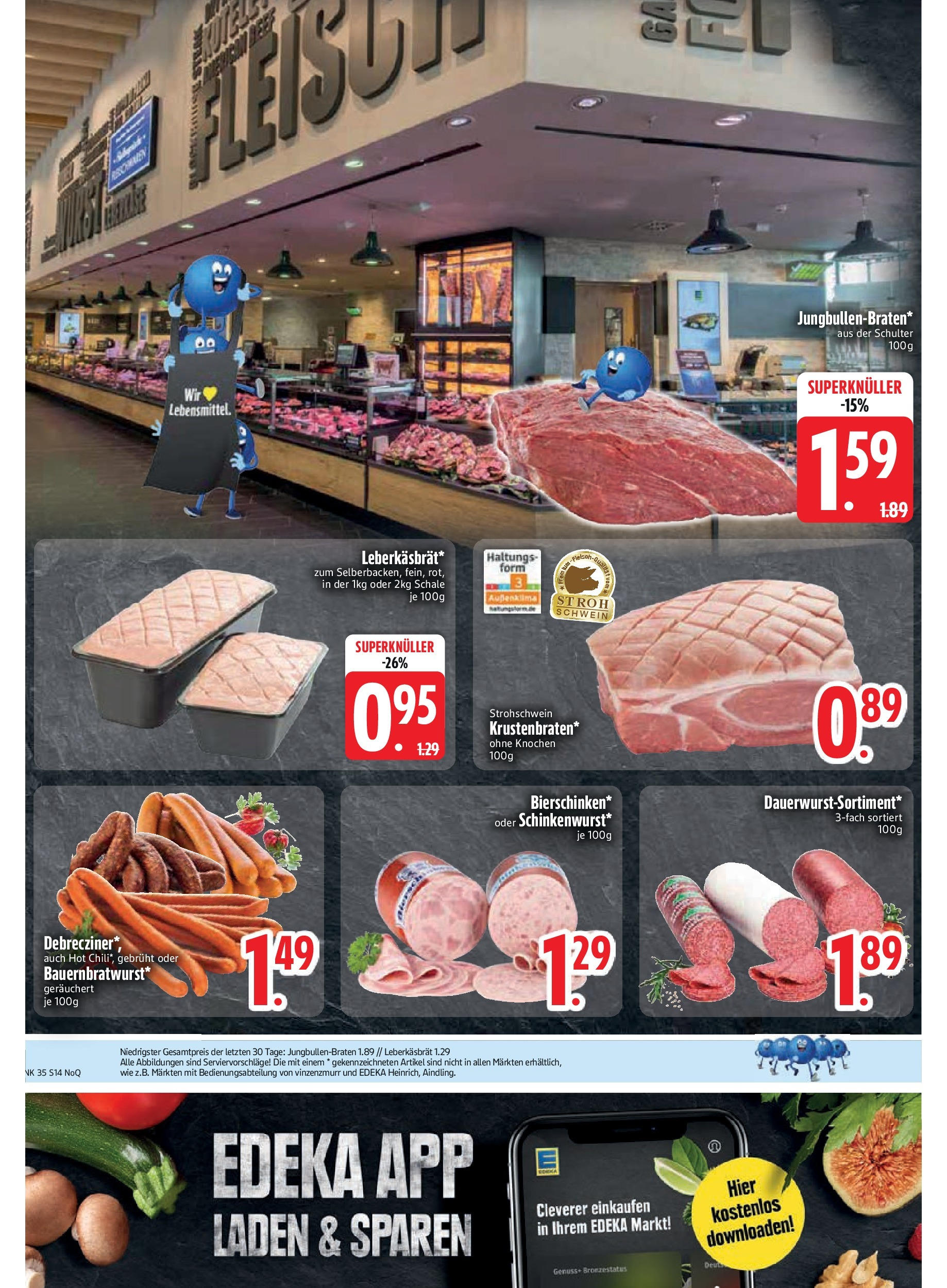 Edeka prospekt Aldersbach (ab 24.08.2025) » Angebote Online | Seite: 16 | Produkte: Chili, Salami Edeka prospekt Aldersbach (ab 24.08.2025) » Angebote Online | Seite: 16 | Produkte: Chili, Salami