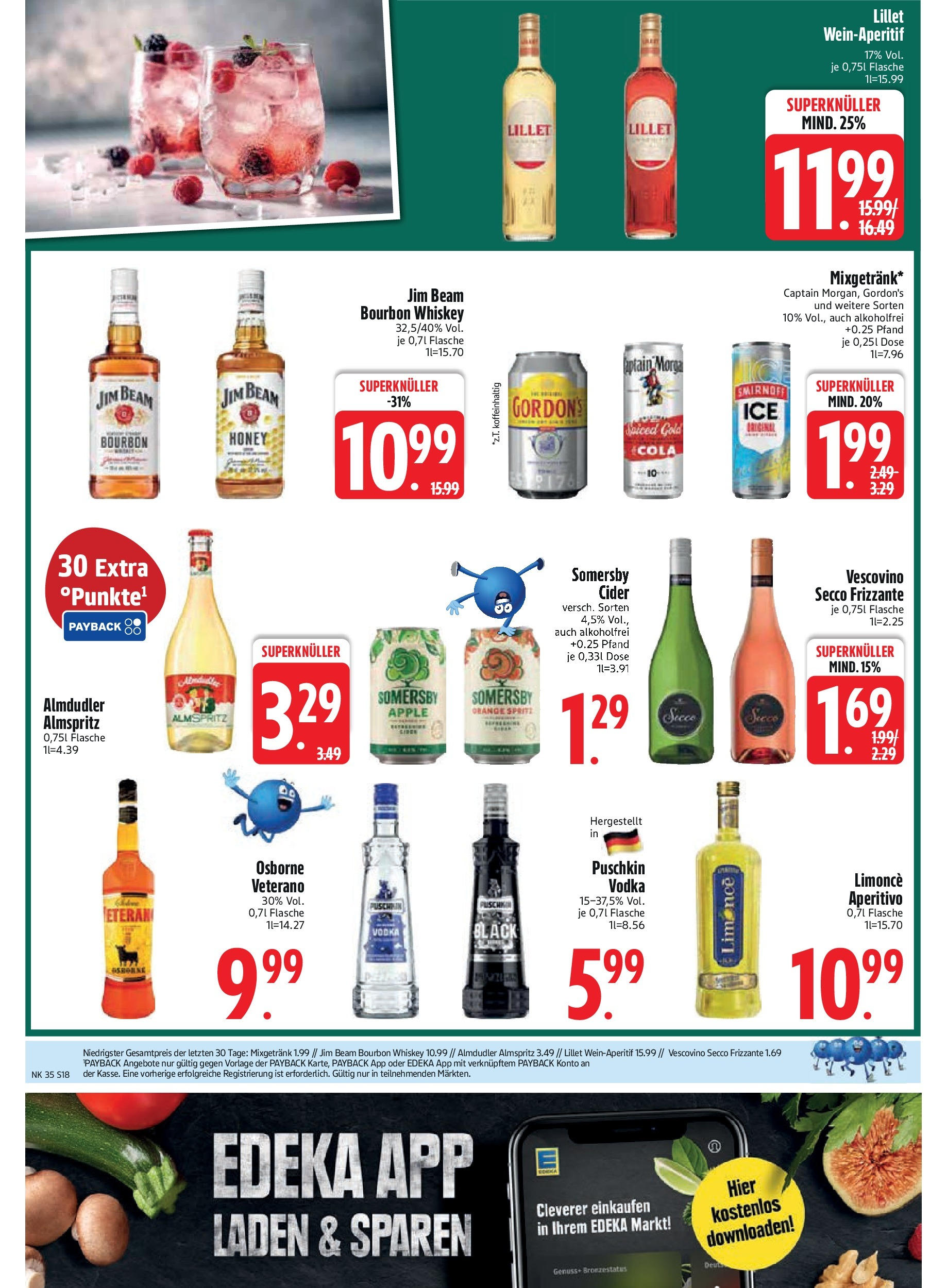 Edeka prospekt Aldersbach (ab 24.08.2025) » Angebote Online | Seite: 20 | Produkte: Sprite, Apple, Smirnoff, Whiskey Edeka prospekt Aldersbach (ab 24.08.2025) » Angebote Online | Seite: 20 | Produkte: Sprite, Apple, Smirnoff, Whiskey