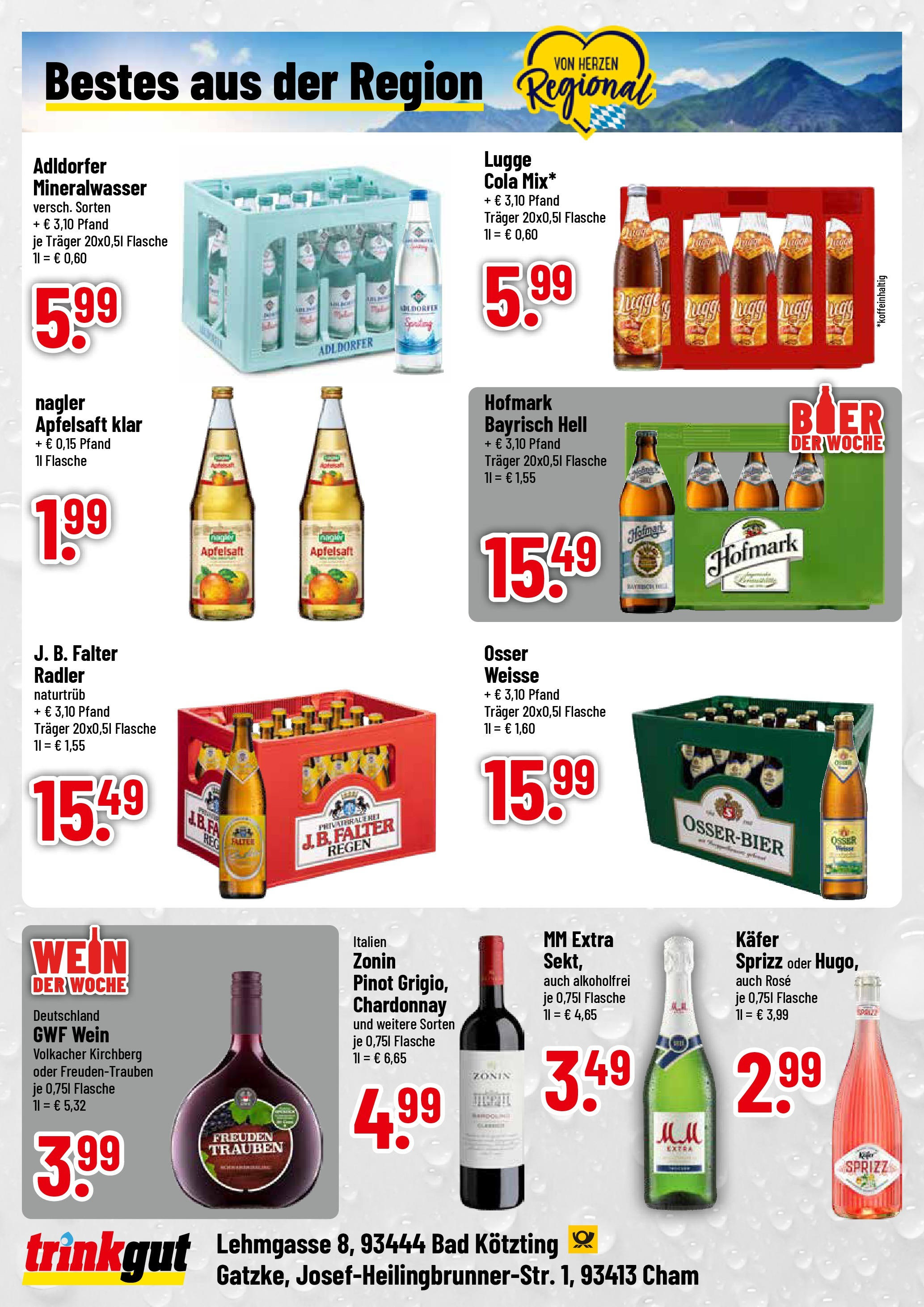 Trinkgut - trinkgut: Wochenangebote (ab 24.08.2025) » Angebote ab Montag | Seite: 4 | Produkte: Trauben, Apfelsaft, Mineralwasser, Radler Trinkgut - trinkgut: Wochenangebote (ab 24.08.2025) » Angebote online | Seite: 4 | Produkte: Trauben, Apfelsaft, Mineralwasser, Radler