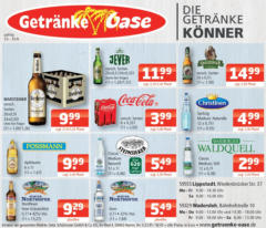 Entdecke - Getränke Oase: Getränkeangebote gültig ab dem 24.08.2025