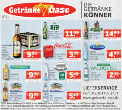 Entdecke - Getränke Oase: Getränkeangebote gültig ab dem 24.08.2025