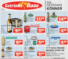 Entdecke - Getränke Oase: Getränkeangebote gültig ab dem 24.08.2025