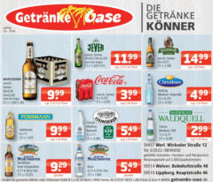 Entdecke - Getränke Oase: Getränkeangebote gültig ab dem 24.08.2025
