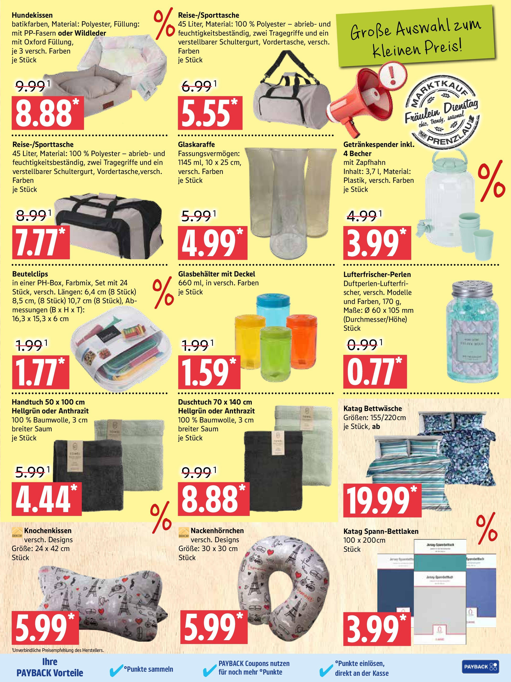 Marktkauf - Marktkauf: Wochenangebote (ab 24.08.2025) » Angebote ab Montag | Seite: 11 | Produkte: Bettwäsche Marktkauf - Marktkauf: Wochenangebote (ab 24.08.2025) » Angebote online | Seite: 11 | Produkte: Bettwäsche