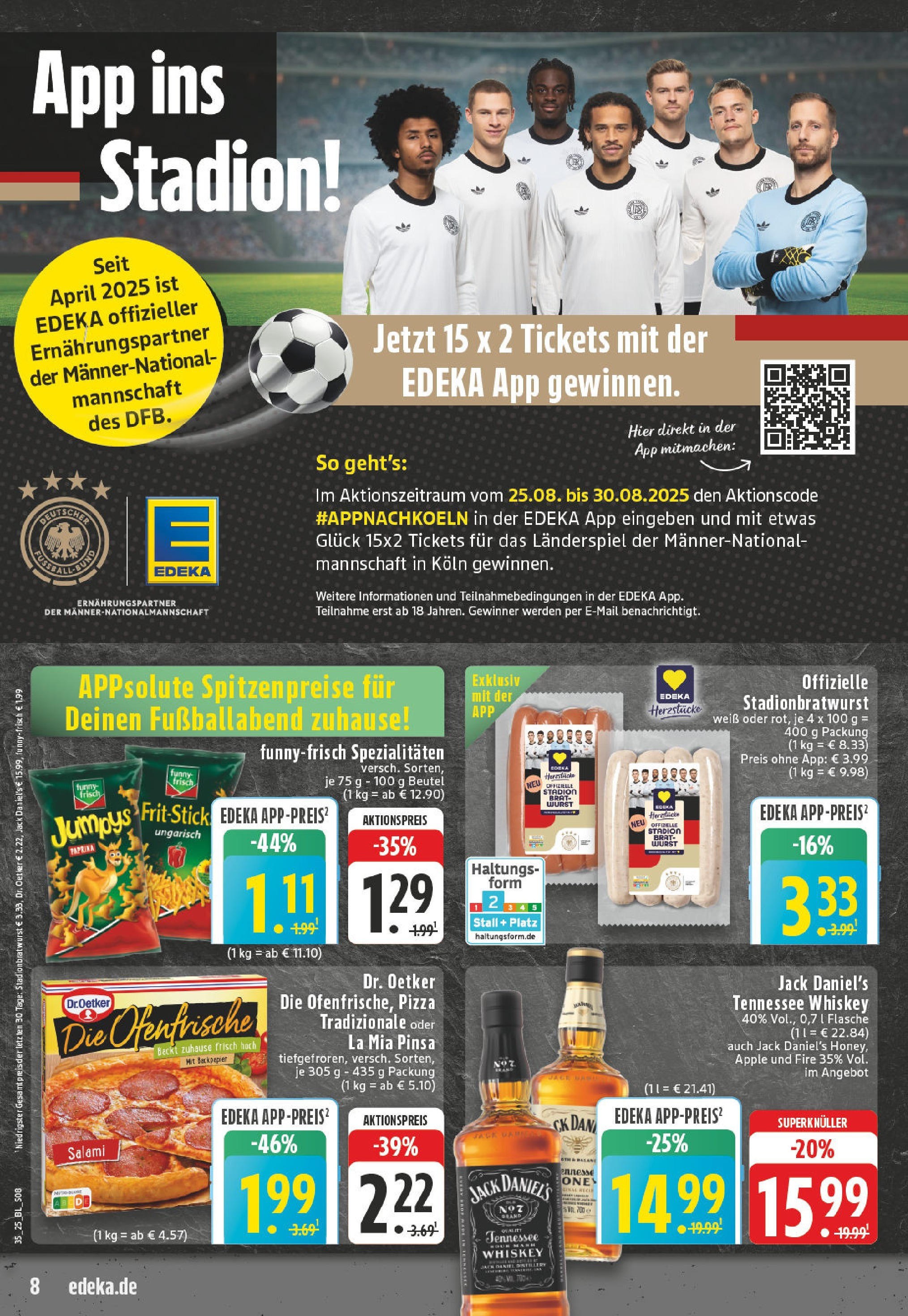 Edeka prospekt Iserlohn (ab 24.08.2025) » Angebote Online | Seite: 8 | Produkte: Ofenfrische, Apple, Paprika, Pizza Edeka prospekt Iserlohn (ab 24.08.2025) » Angebote Online | Seite: 8 | Produkte: Ofenfrische, Apple, Paprika, Pizza