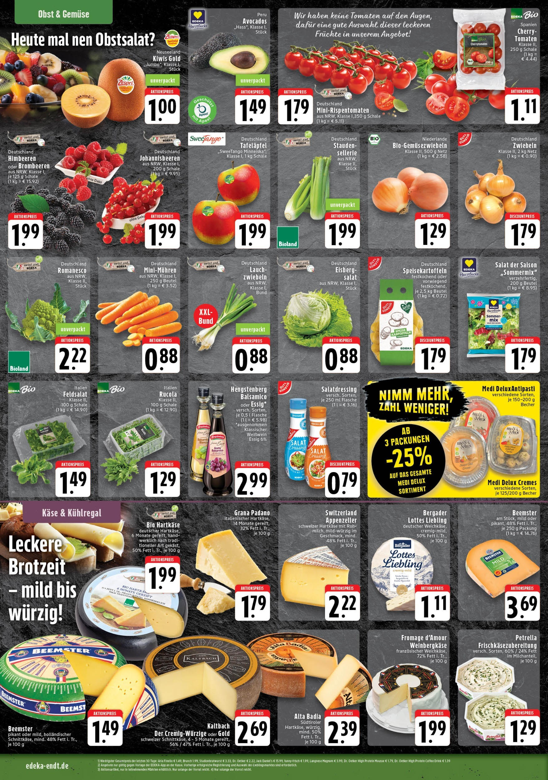 Edeka prospekt Mönchengladbach (ab 24.08.2025) » Angebote Online | Seite: 4 | Produkte: Käse, Weißwein, Tomaten, Obst Edeka prospekt Mönchengladbach (ab 24.08.2025) » Angebote Online | Seite: 4 | Produkte: Käse, Weißwein, Tomaten, Obst