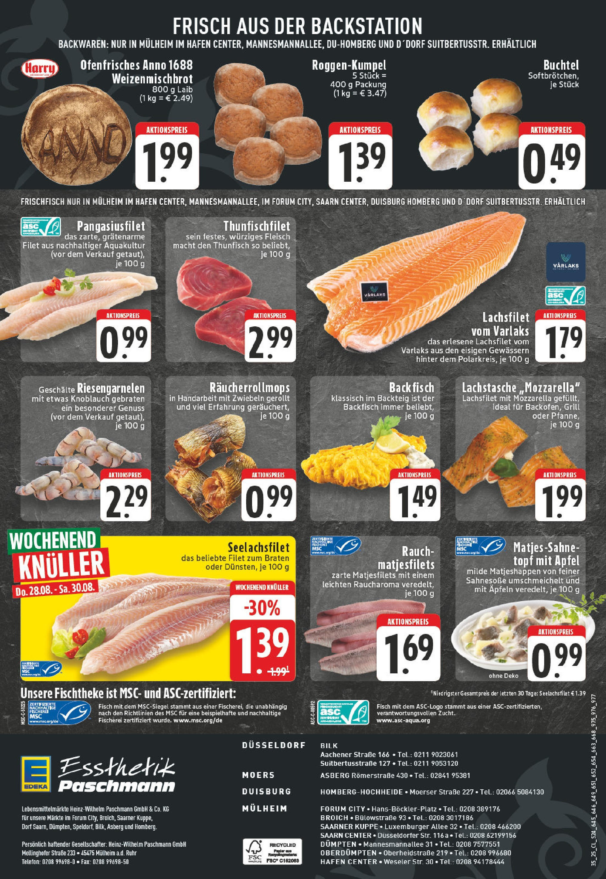 Edeka prospekt Mülheim / Ruhr - Dümpten (ab 24.08.2025) » Angebote Online | Seite: 24 | Produkte: Grill, Mozzarella, Äpfel, Knoblauch Edeka prospekt Mülheim / Ruhr - Dümpten (ab 24.08.2025) » Angebote Online | Seite: 24 | Produkte: Grill, Mozzarella, Äpfel, Knoblauch
