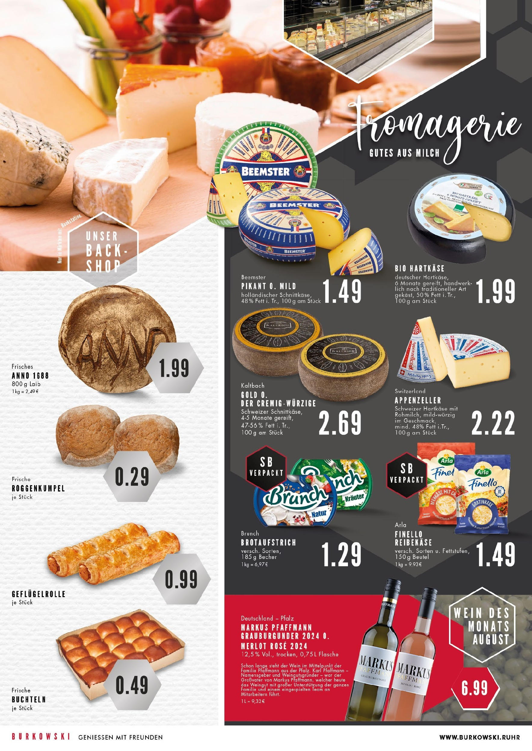 Edeka prospekt Essen (ab 25.08.2025) » Angebote Online | Seite: 2 | Produkte: Milch, Merlot, Wein, Reibekase Edeka prospekt Essen (ab 25.08.2025) » Angebote Online | Seite: 2 | Produkte: Milch, Merlot, Wein, Reibekase