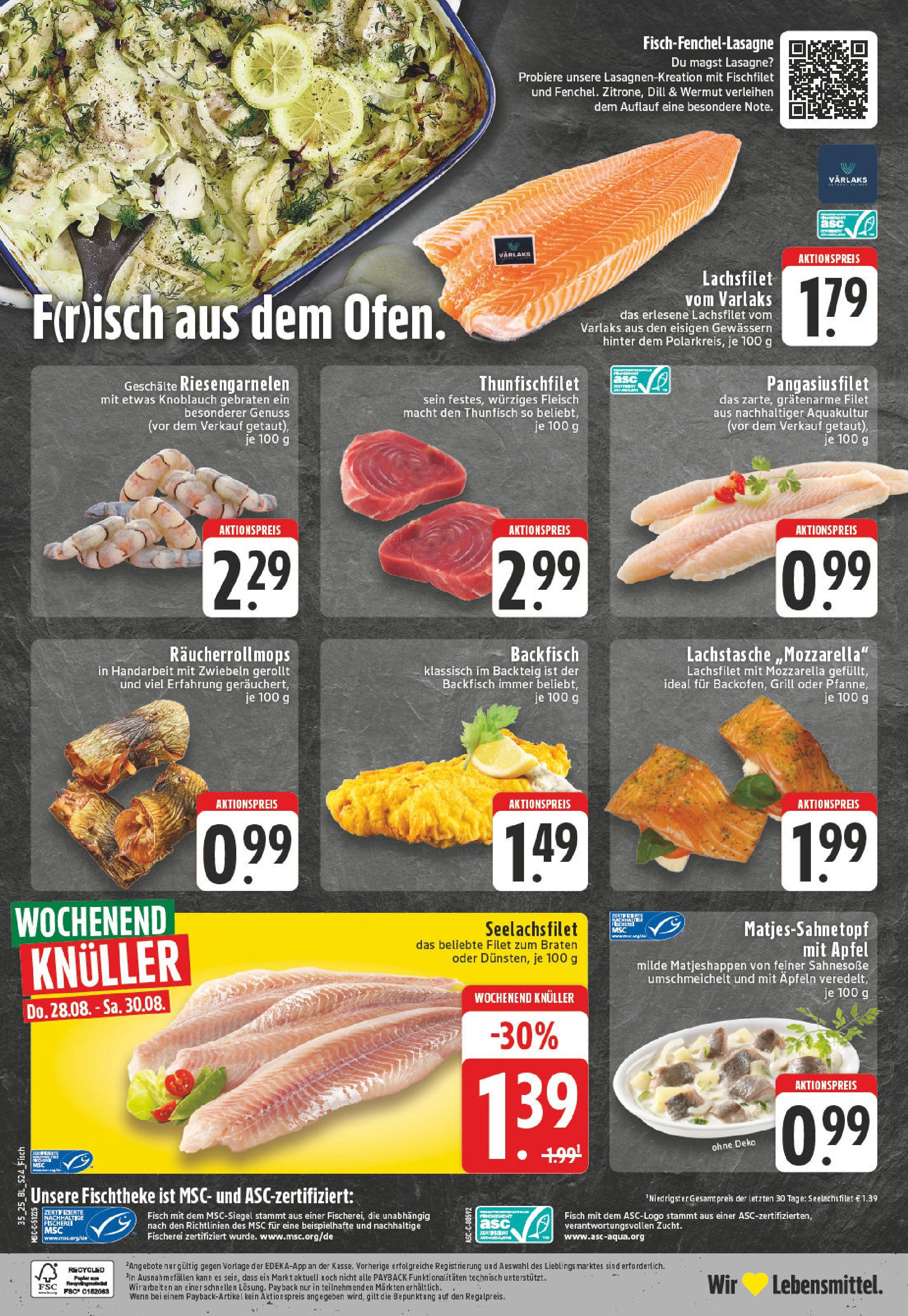 Edeka prospekt Castrop-Rauxel (ab 24.08.2025) » Angebote Online | Seite: 24 | Produkte: Grill, Thunfisch, Äpfel, Knoblauch Edeka prospekt Castrop-Rauxel (ab 24.08.2025) » Angebote Online | Seite: 24 | Produkte: Grill, Thunfisch, Äpfel, Knoblauch