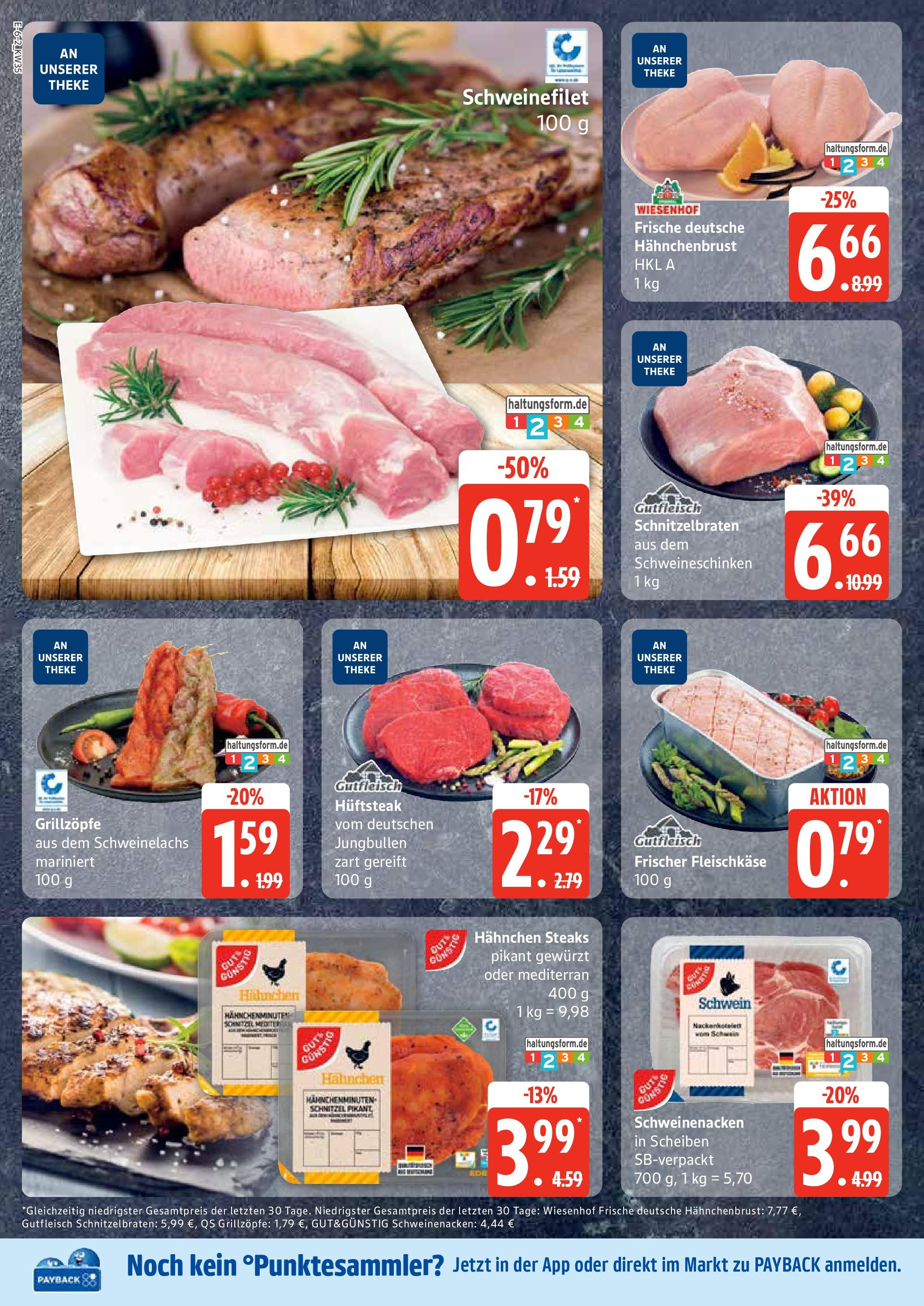 Marktkauf - Marktkauf: Wochenangebote (ab 24.08.2025) » Angebote ab Montag | Seite: 6 | Produkte: Hahnchen, Schweinenacken, Schweinefilet, Hahnchenbrust Marktkauf - Marktkauf: Wochenangebote (ab 24.08.2025) » Angebote online | Seite: 6 | Produkte: Hahnchen, Schweinenacken, Schweinefilet, Hahnchenbrust