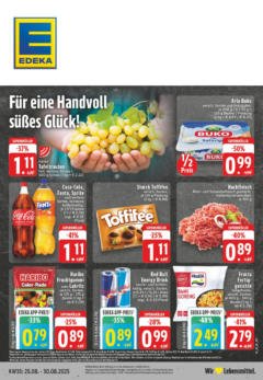 Edeka prospekt Warendorf	 gültig ab dem 24.08.2025
