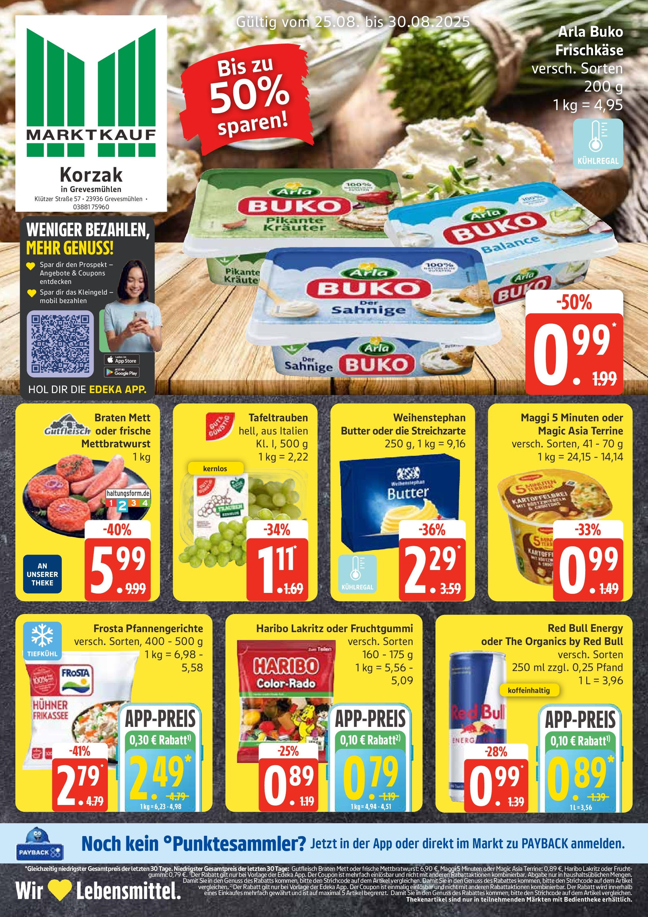 Marktkauf - Marktkauf: Wochenangebote (ab 24.08.2025) » Angebote ab Montag | Seite: 1 | Produkte: Maggi, Haribo, Frosta, Arla buko Marktkauf - Marktkauf: Wochenangebote (ab 24.08.2025) » Angebote online | Seite: 1 | Produkte: Maggi, Haribo, Frosta, Arla buko