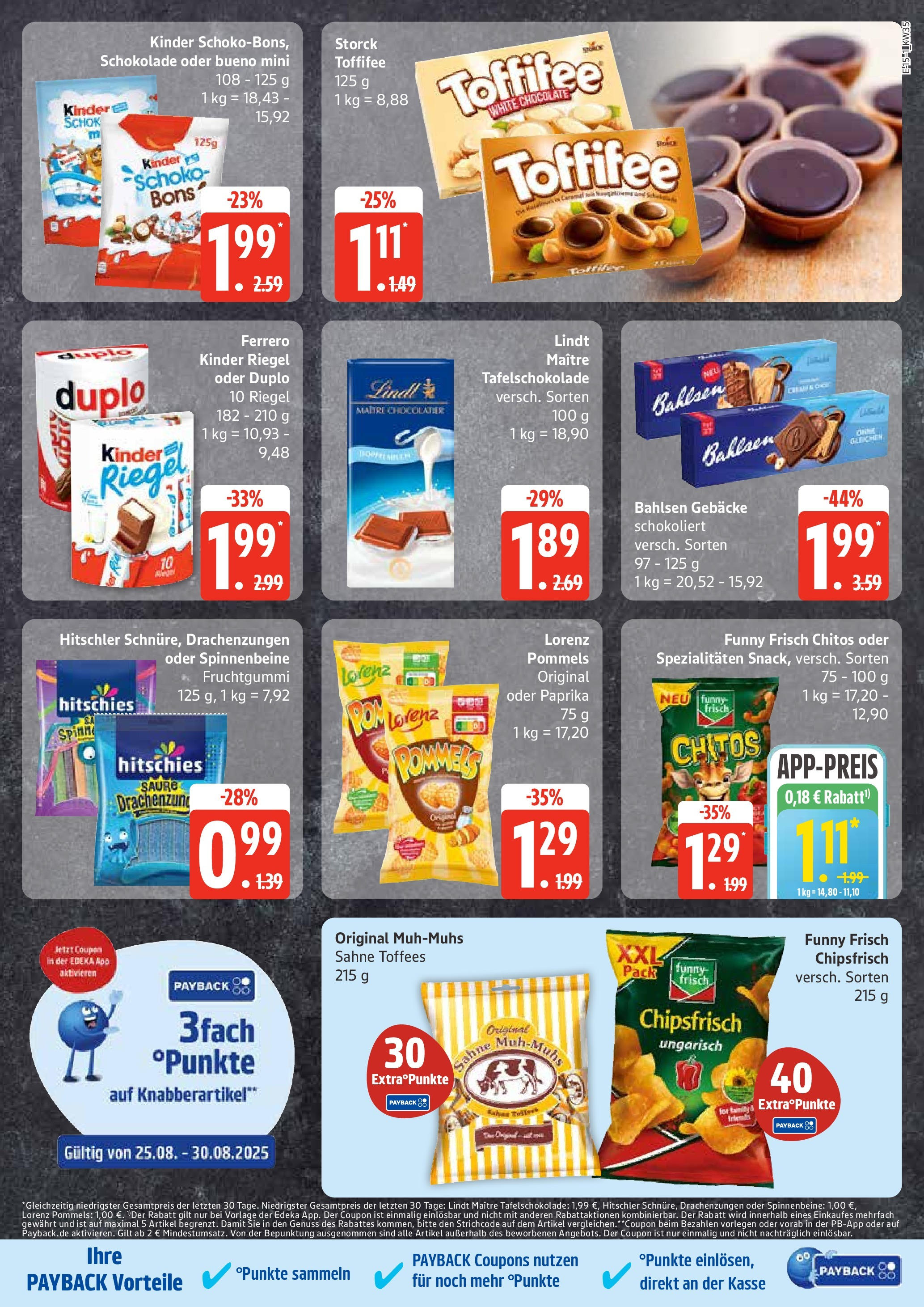Marktkauf - Marktkauf: Wochenangebote (ab 24.08.2025) » Angebote ab Montag | Seite: 15 | Produkte: Kinder riegel, Paprika, Toffifee, Sahne Marktkauf - Marktkauf: Wochenangebote (ab 24.08.2025) » Angebote online | Seite: 15 | Produkte: Kinder riegel, Paprika, Toffifee, Sahne