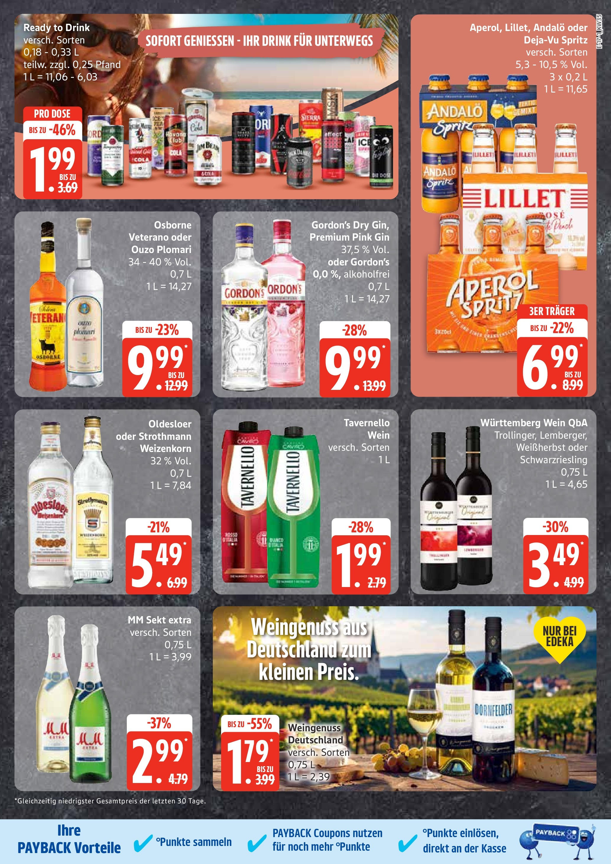 Marktkauf - Marktkauf: Wochenangebote (ab 24.08.2025) » Angebote ab Montag | Seite: 17 | Produkte: Ouzo, Cola, Sekt, Gin Marktkauf - Marktkauf: Wochenangebote (ab 24.08.2025) » Angebote online | Seite: 17 | Produkte: Ouzo, Cola, Sekt, Gin