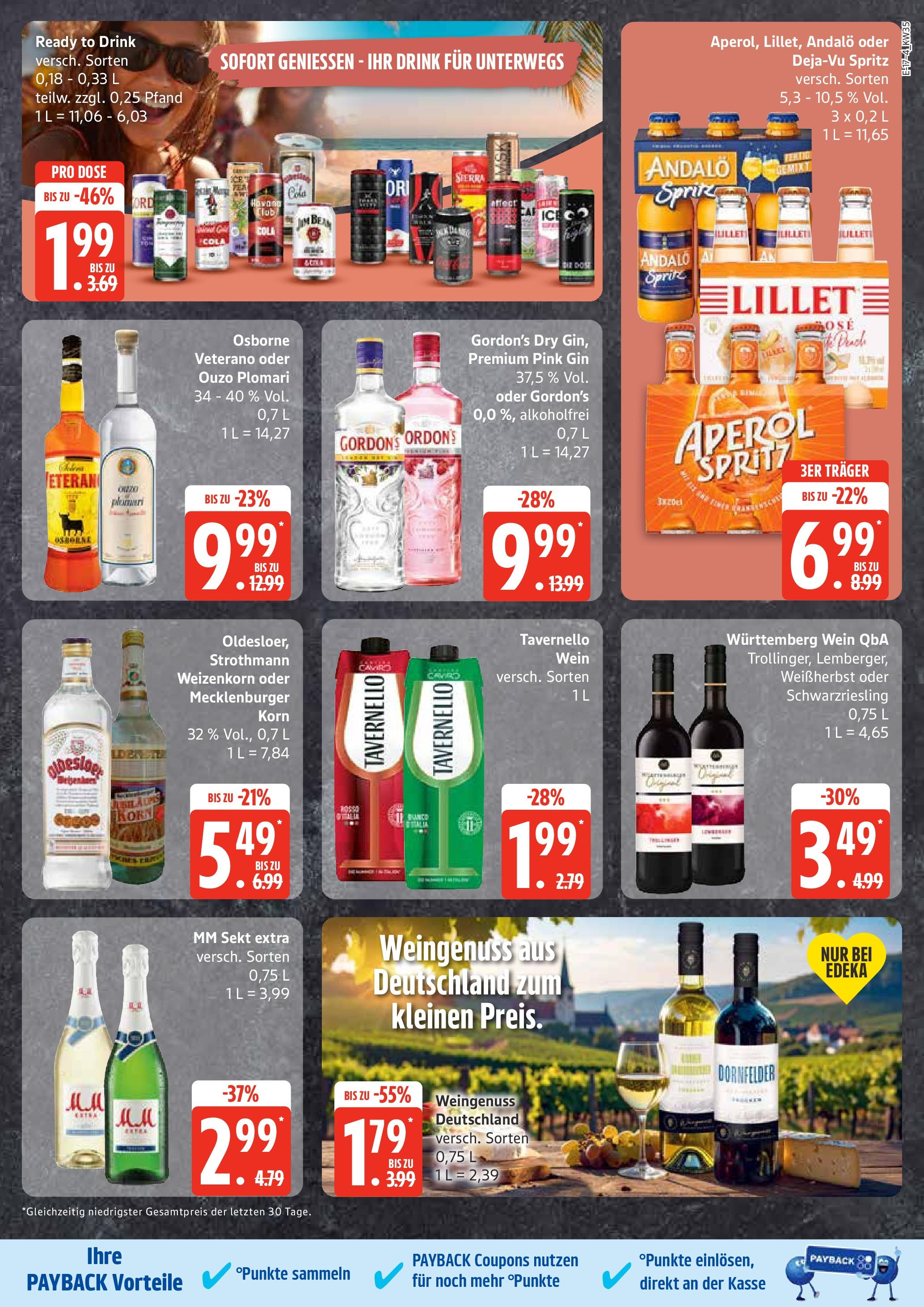 Marktkauf - Marktkauf: Wochenangebote (ab 24.08.2025) » Angebote ab Montag | Seite: 17 | Produkte: Ouzo, Lillet, Gin, Ouzo plomari Marktkauf - Marktkauf: Wochenangebote (ab 24.08.2025) » Angebote online | Seite: 17 | Produkte: Ouzo, Lillet, Gin, Ouzo plomari