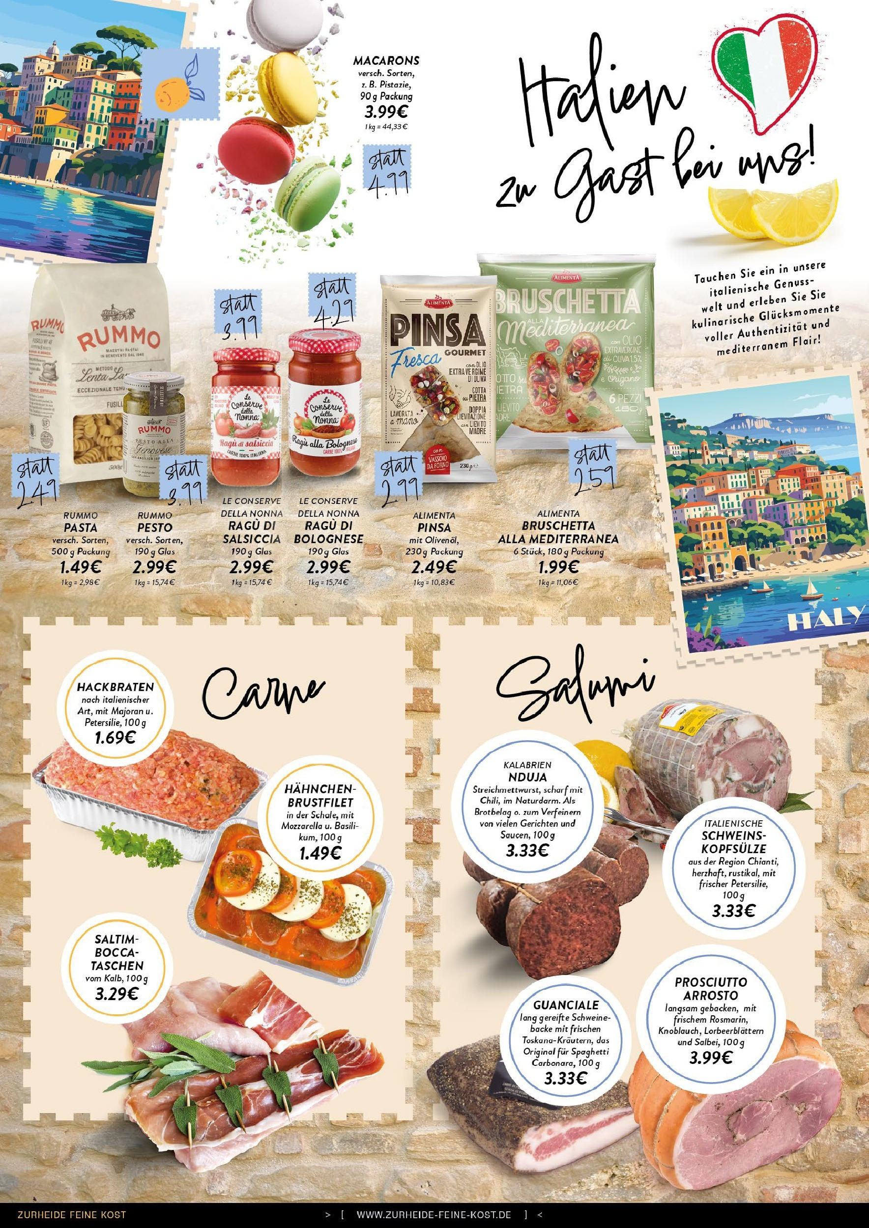 Edeka prospekt Essen (ab 25.08.2025) » Angebote Online | Seite: 2 | Produkte: Hahnchen, Mozzarella, Pasta, Salami Edeka prospekt Essen (ab 25.08.2025) » Angebote Online | Seite: 2 | Produkte: Hahnchen, Mozzarella, Pasta, Salami