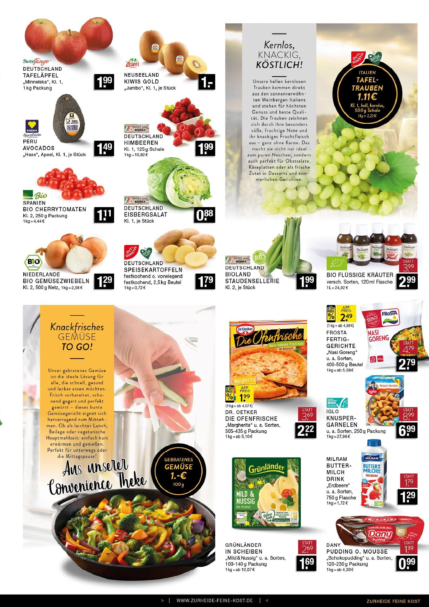 Edeka prospekt Essen (ab 25.08.2025) » Angebote Online | Seite: 7 | Produkte: Theke, Garnelen, Pudding, Avocado Edeka prospekt Essen (ab 25.08.2025) » Angebote Online | Seite: 7 | Produkte: Theke, Garnelen, Pudding, Avocado