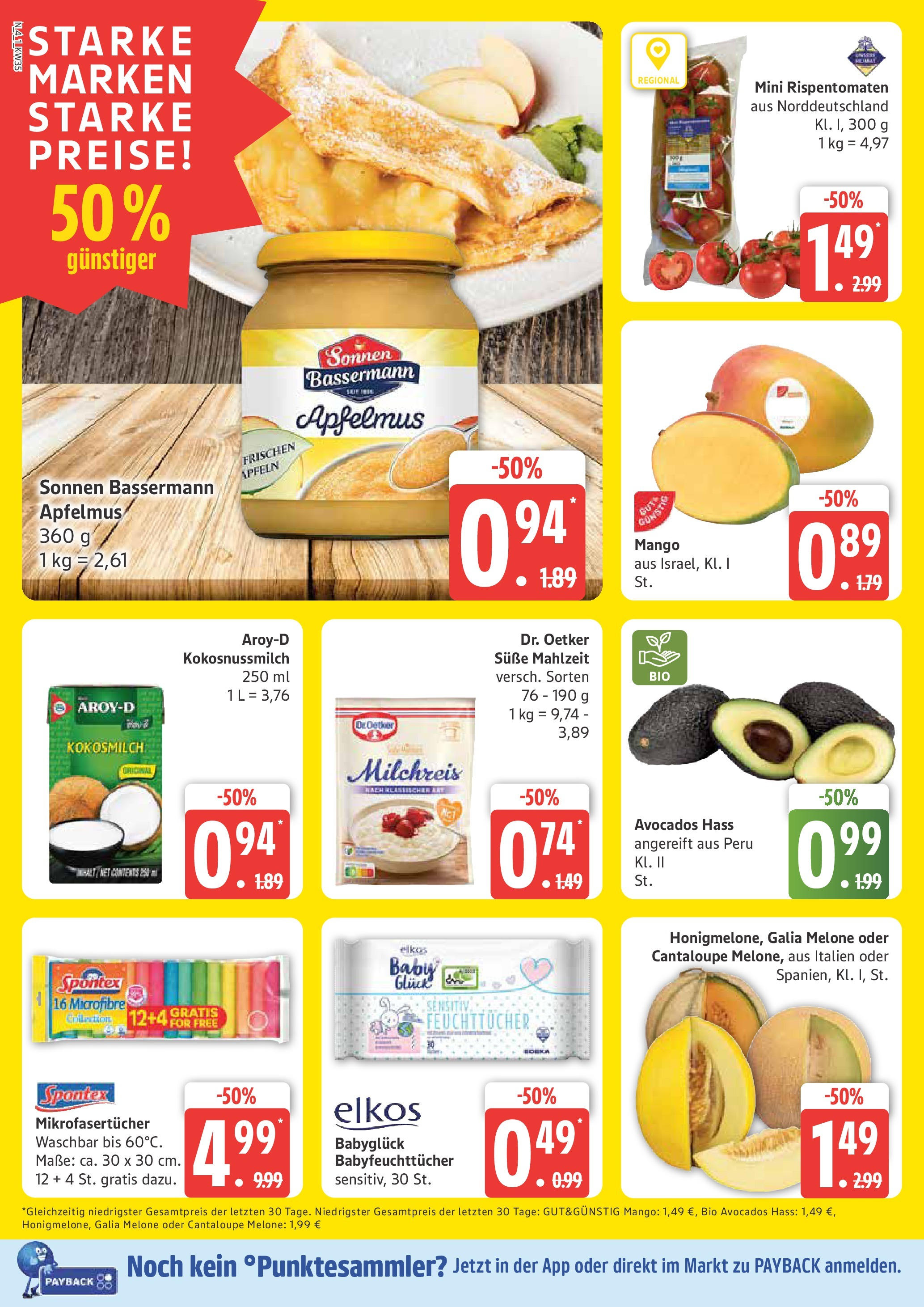Marktkauf - Marktkauf: Wochenangebote (ab 24.08.2025) » Angebote ab Montag | Seite: 4 | Produkte: Mango, Melone Marktkauf - Marktkauf: Wochenangebote (ab 24.08.2025) » Angebote online | Seite: 4 | Produkte: Mango, Melone