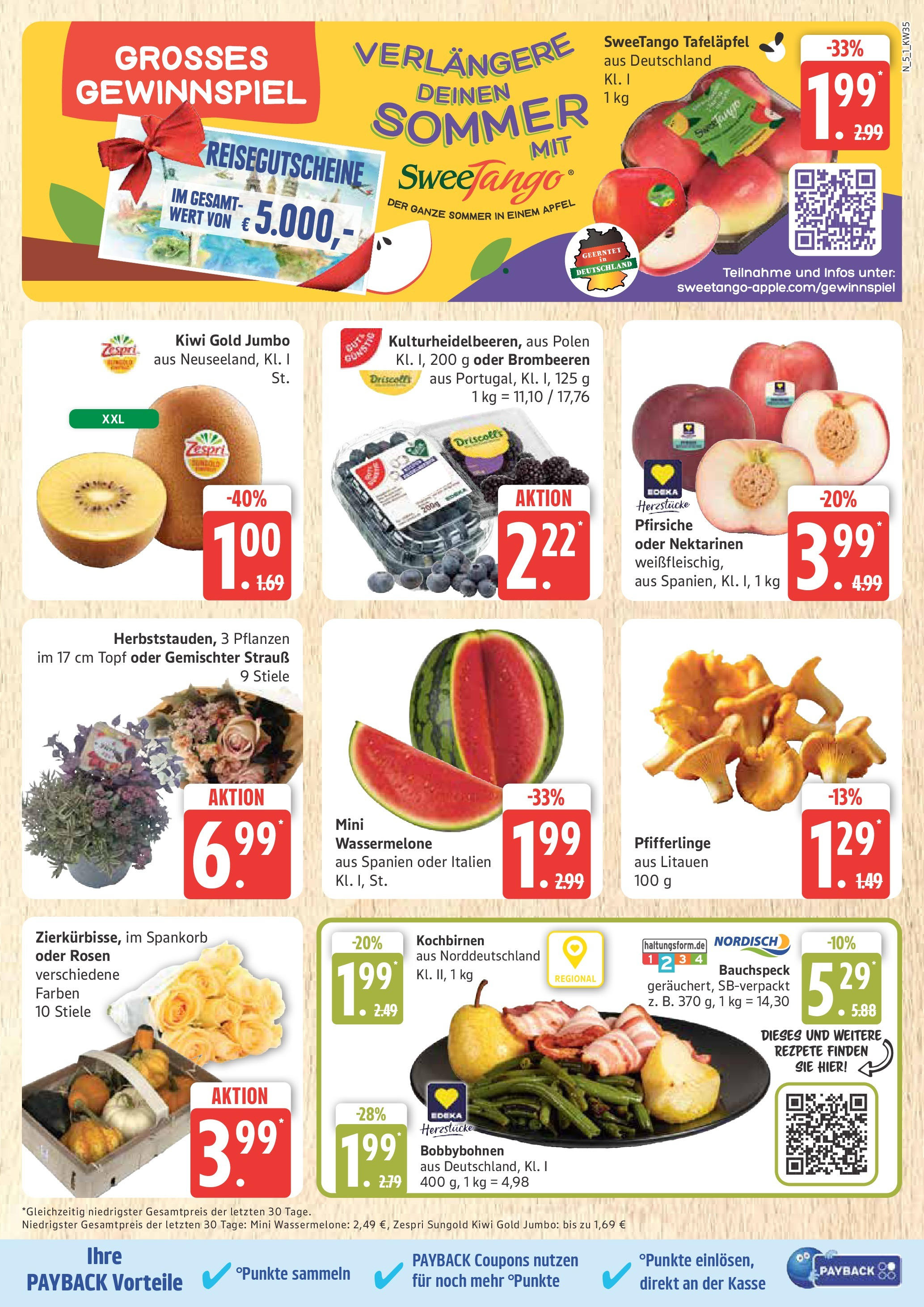 Marktkauf - Marktkauf: Wochenangebote (ab 24.08.2025) » Angebote ab Montag | Seite: 5 | Produkte: Äpfel, Pfifferlinge, Wassermelone, Kiwi Marktkauf - Marktkauf: Wochenangebote (ab 24.08.2025) » Angebote online | Seite: 5 | Produkte: Äpfel, Pfifferlinge, Wassermelone, Kiwi