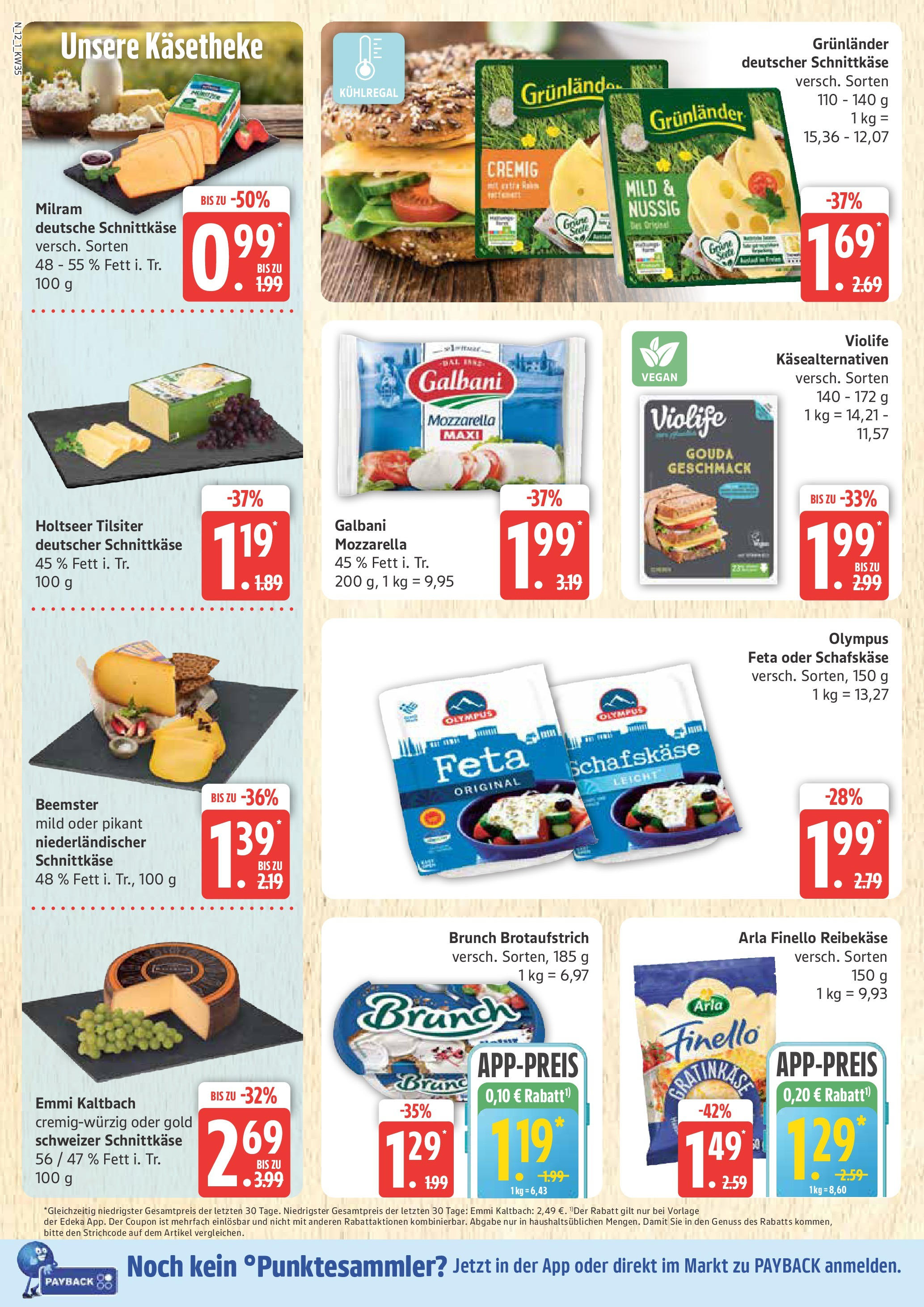 Marktkauf - Marktkauf: Wochenangebote (ab 24.08.2025) » Angebote ab Montag | Seite: 12 | Produkte: Mozzarella, Grunlander, Milram, Schafskase Marktkauf - Marktkauf: Wochenangebote (ab 24.08.2025) » Angebote online | Seite: 12 | Produkte: Mozzarella, Grunlander, Milram, Schafskase