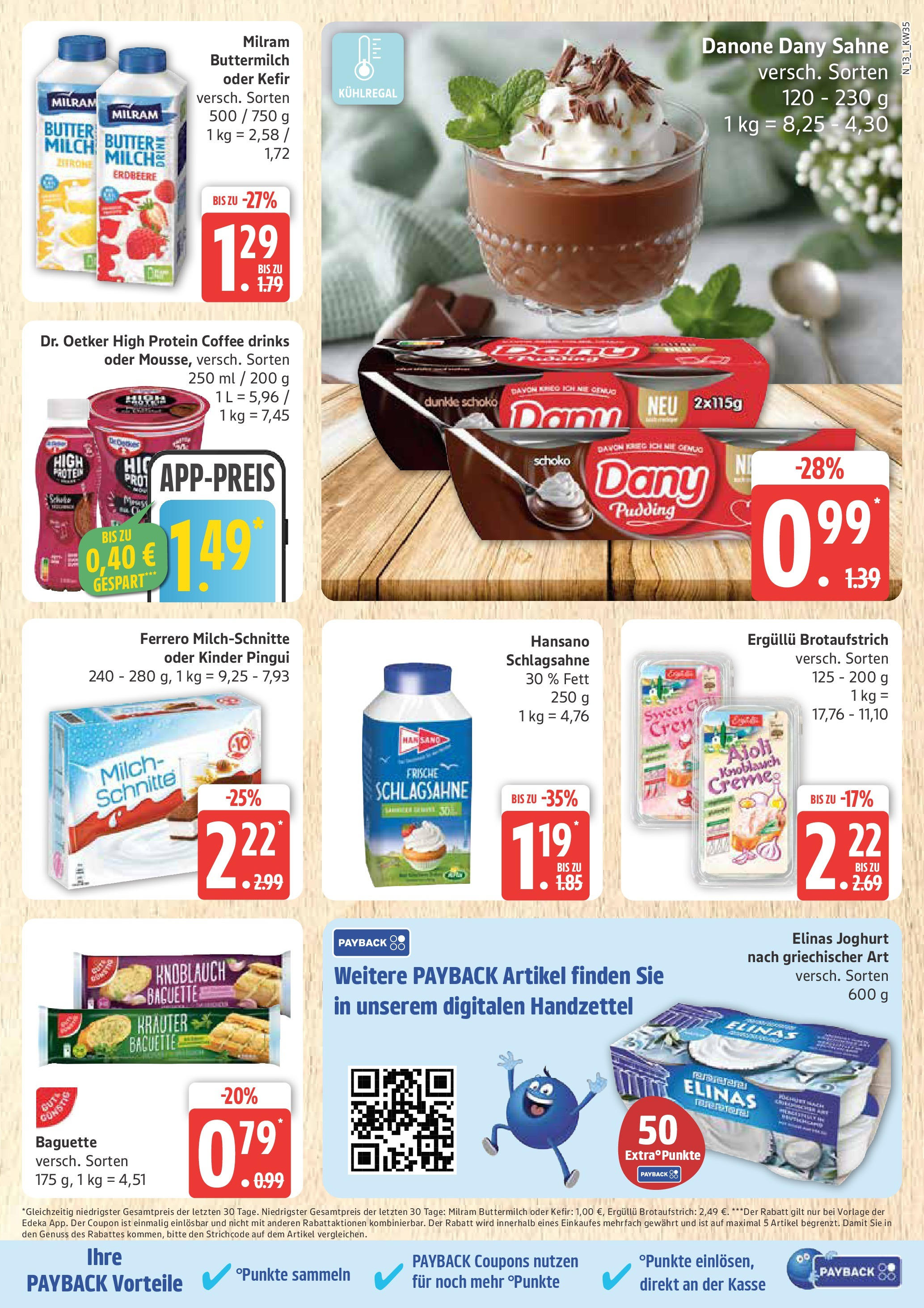 Marktkauf - Marktkauf: Wochenangebote (ab 24.08.2025) » Angebote ab Montag | Seite: 13 | Produkte: Buttermilch, Schlagsahne, Milch, Ferrero milchschnitte Marktkauf - Marktkauf: Wochenangebote (ab 24.08.2025) » Angebote online | Seite: 13 | Produkte: Buttermilch, Schlagsahne, Milch, Ferrero milchschnitte