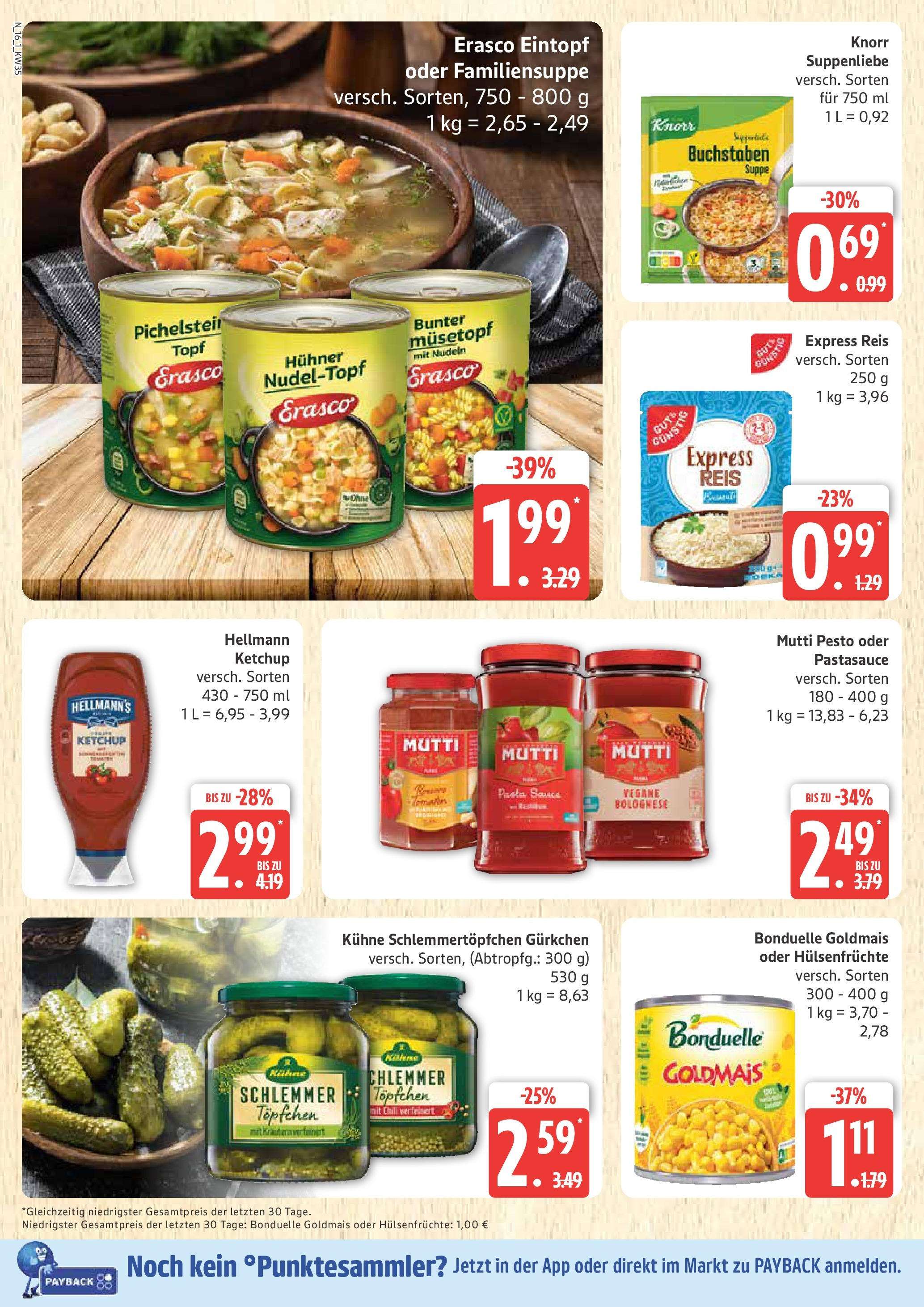Marktkauf - Marktkauf: Wochenangebote (ab 24.08.2025) » Angebote ab Montag | Seite: 16 | Produkte: Chili, Pasta, Reis, Nudeln Marktkauf - Marktkauf: Wochenangebote (ab 24.08.2025) » Angebote online | Seite: 16 | Produkte: Chili, Pasta, Reis, Nudeln