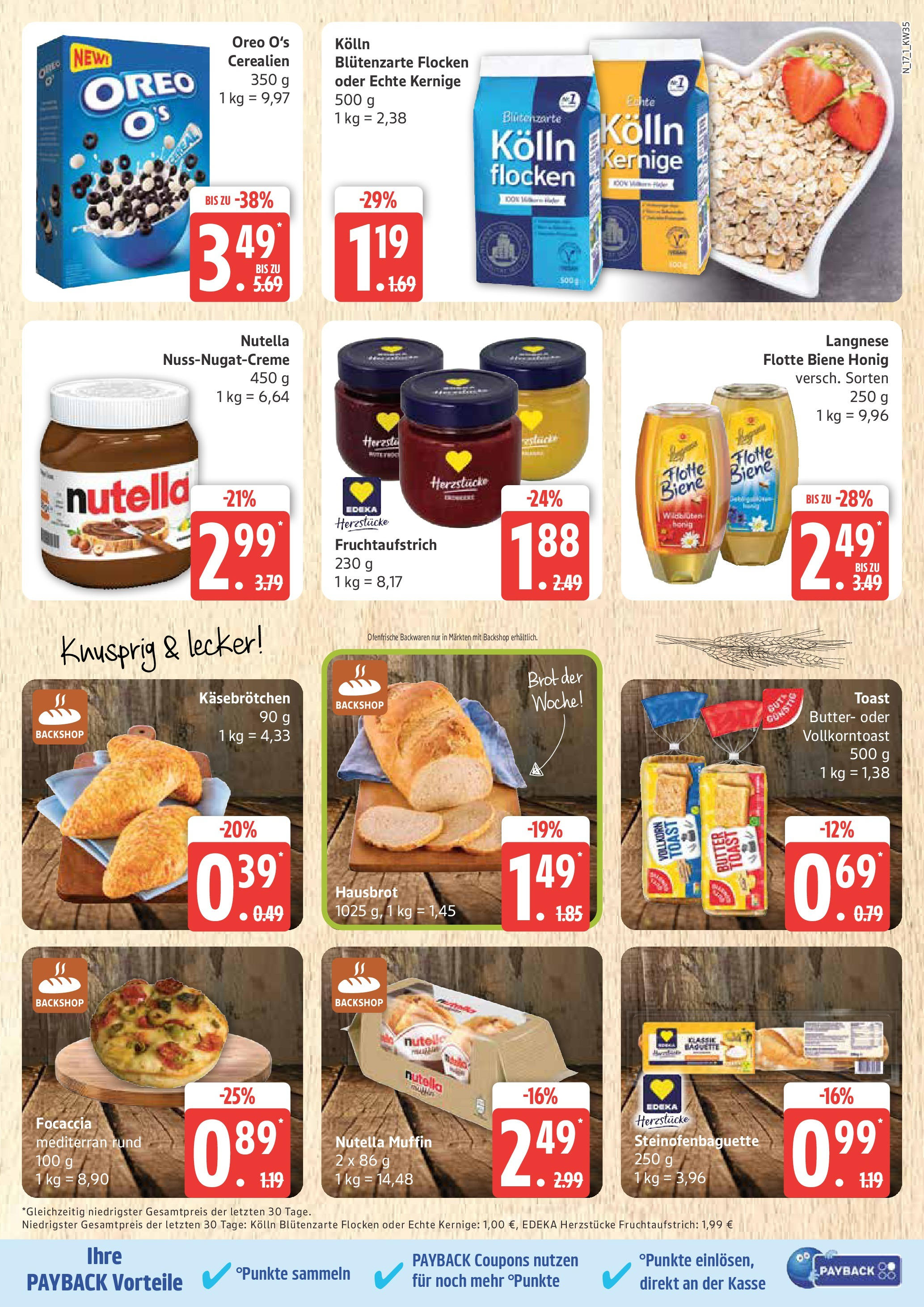 Marktkauf - Marktkauf: Wochenangebote (ab 24.08.2025) » Angebote ab Montag | Seite: 17 | Produkte: Kolln, Butter, Toast, Ofenfrische Marktkauf - Marktkauf: Wochenangebote (ab 24.08.2025) » Angebote online | Seite: 17 | Produkte: Kolln, Butter, Toast, Ofenfrische