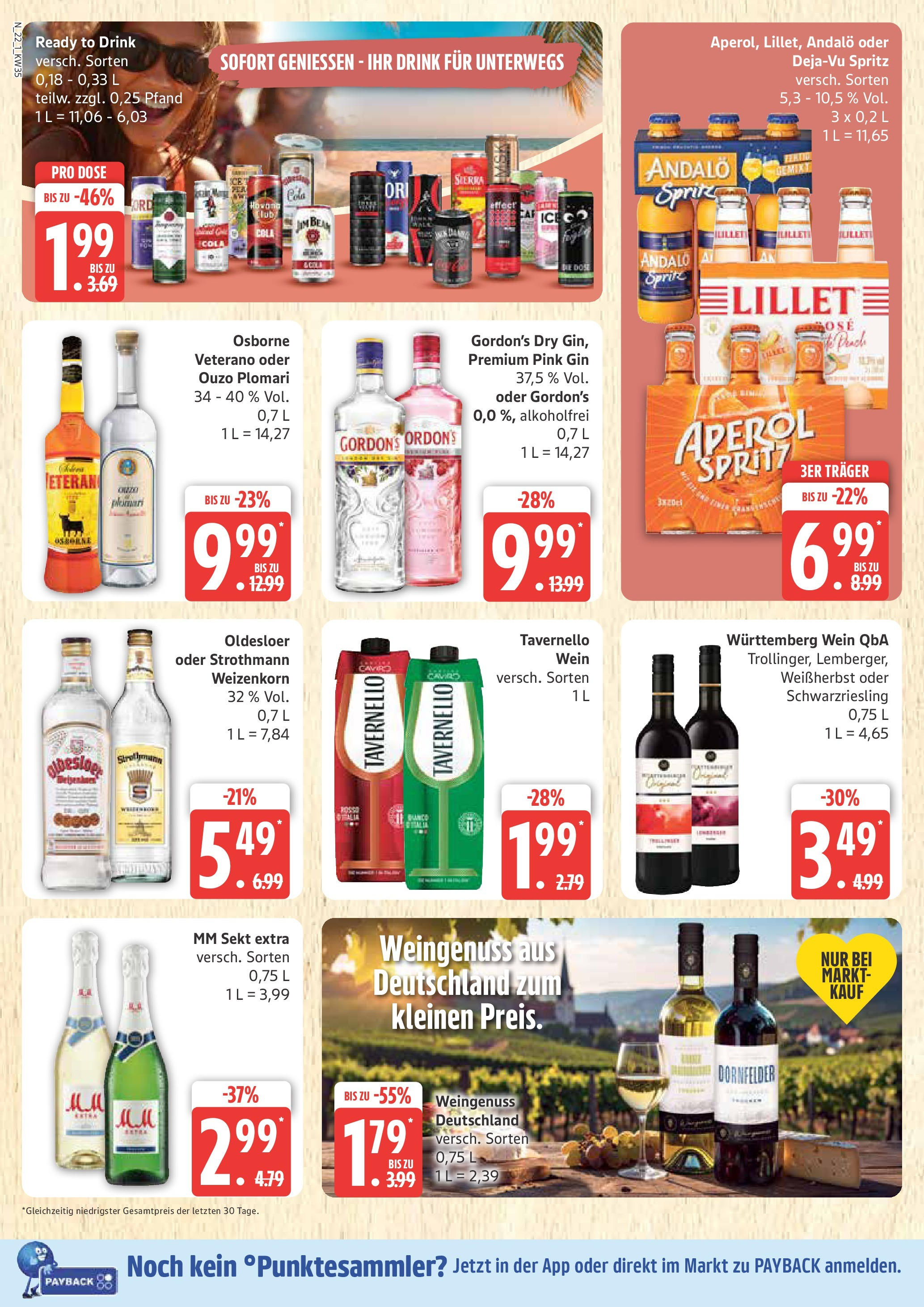 Marktkauf - Marktkauf: Wochenangebote (ab 24.08.2025) » Angebote ab Montag | Seite: 22 | Produkte: Jim beam, Ouzo, Cola, Oldesloer Marktkauf - Marktkauf: Wochenangebote (ab 24.08.2025) » Angebote online | Seite: 22 | Produkte: Jim beam, Ouzo, Cola, Oldesloer