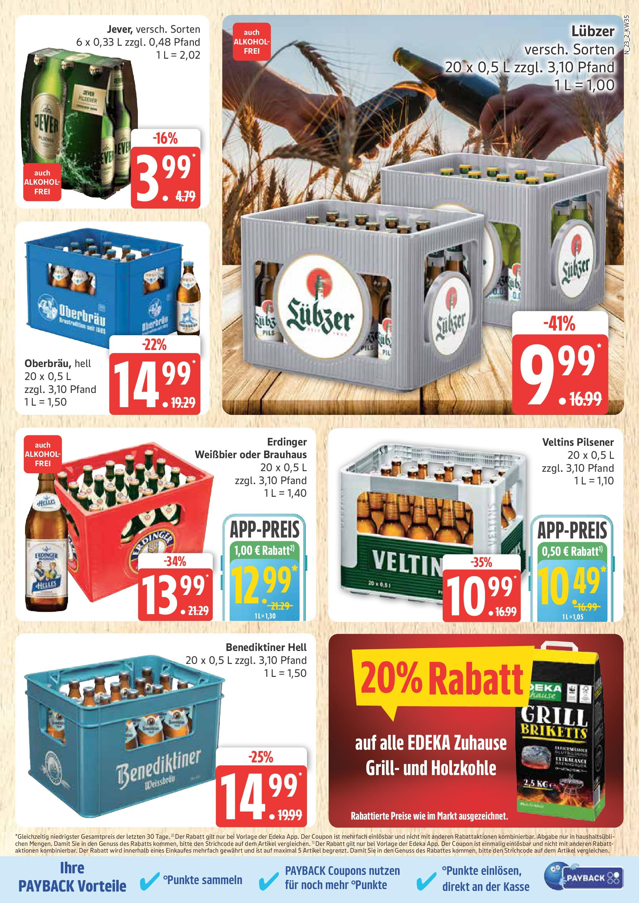 Marktkauf - Marktkauf: Wochenangebote (ab 24.08.2025) » Angebote ab Montag | Seite: 23 | Produkte: Grill, Weißbier, Jever, Veltins Marktkauf - Marktkauf: Wochenangebote (ab 24.08.2025) » Angebote online | Seite: 23 | Produkte: Grill, Weißbier, Jever, Veltins