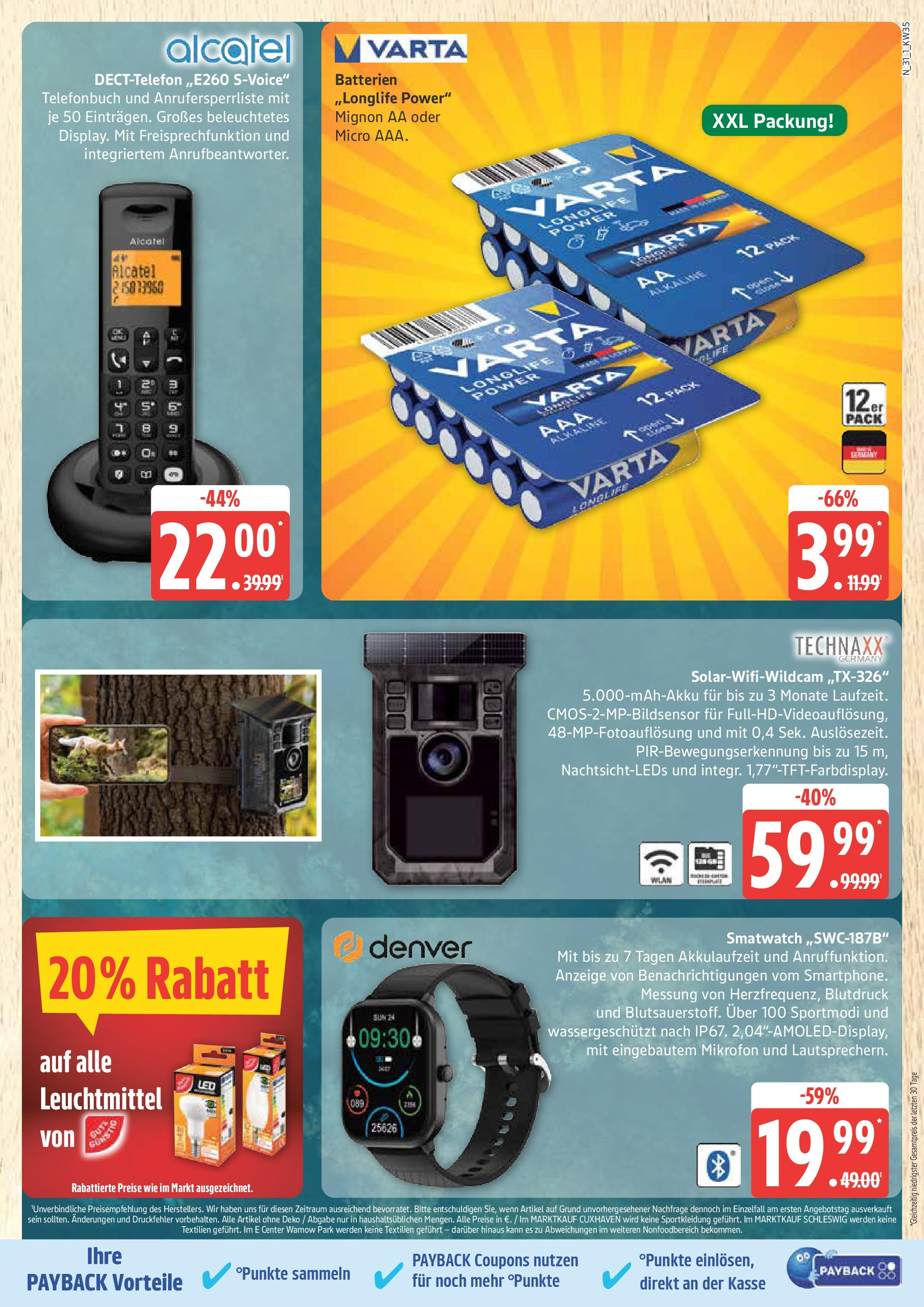 Marktkauf - Marktkauf: Wochenangebote (ab 24.08.2025) » Angebote ab Montag | Seite: 31 | Produkte: Mikrofon, Batterien Marktkauf - Marktkauf: Wochenangebote (ab 24.08.2025) » Angebote online | Seite: 31 | Produkte: Mikrofon, Batterien