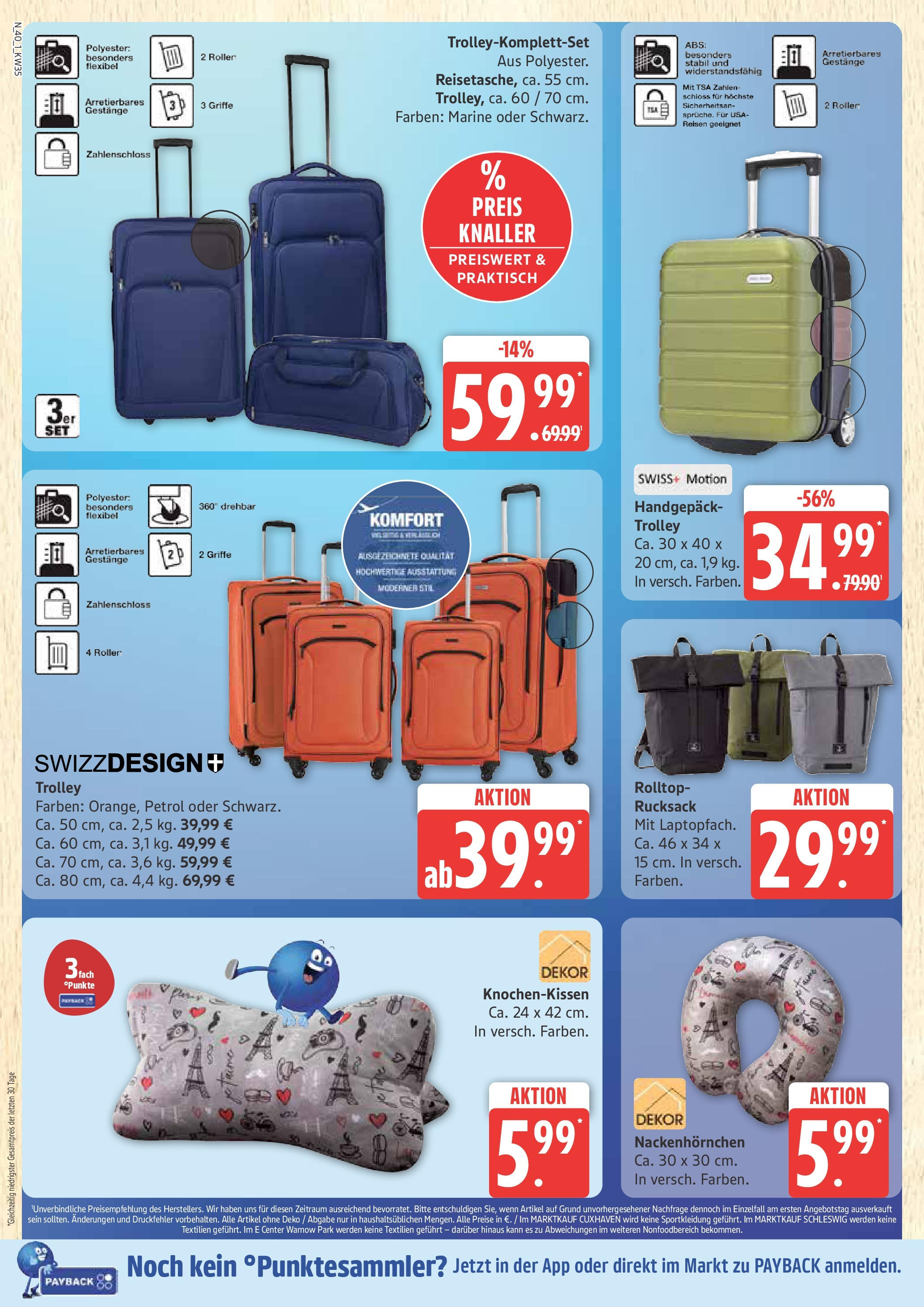 Marktkauf - Marktkauf: Wochenangebote (ab 24.08.2025) » Angebote ab Montag | Seite: 40 | Produkte: Rucksack Marktkauf - Marktkauf: Wochenangebote (ab 24.08.2025) » Angebote online | Seite: 40 | Produkte: Rucksack