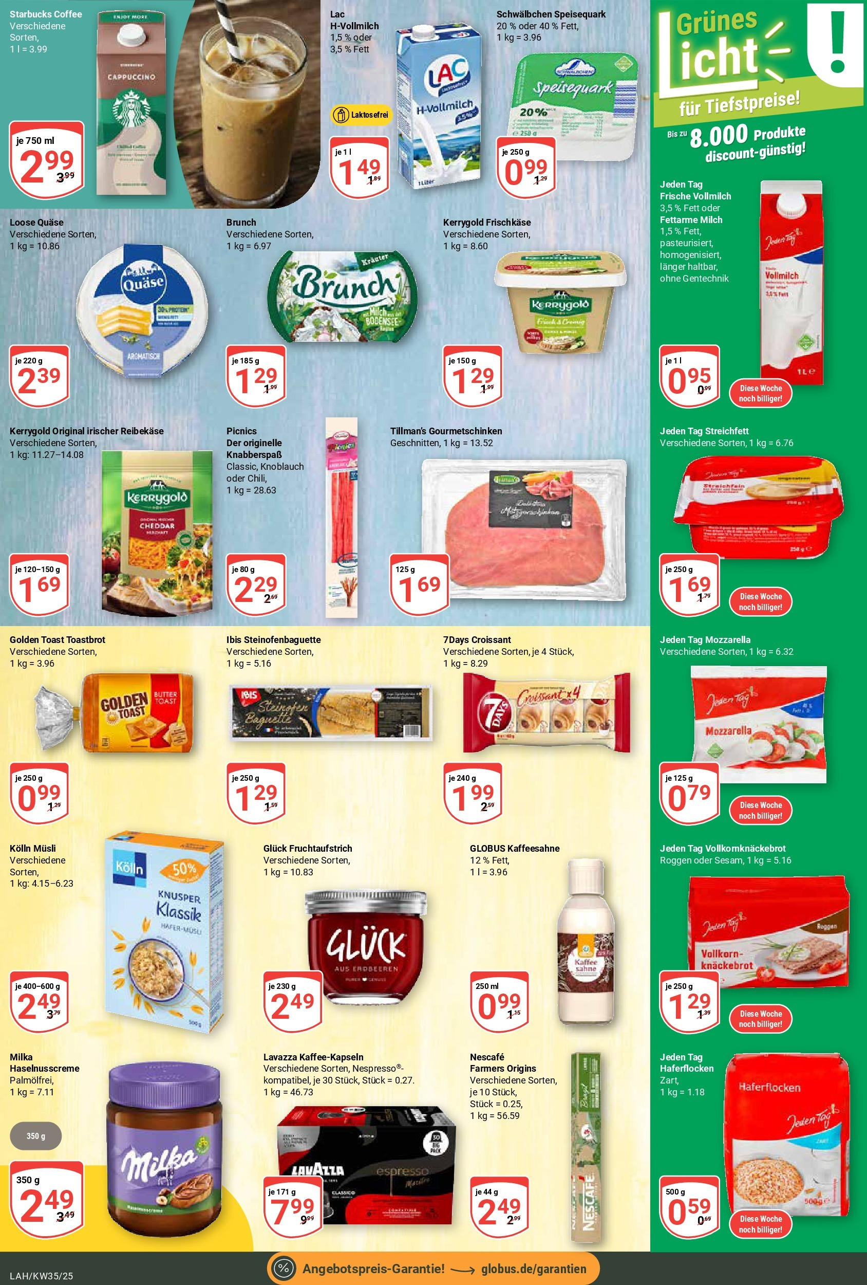 Globus prospekt Lahnstein (ab 24.08.2025) » Angebote ab Montag | Seite: 10 | Produkte: Musli, Kolln, Sahne, Frischkase Globus prospekt Lahnstein (ab 24.08.2025) » Angebote online | Seite: 10 | Produkte: Musli, Kolln, Sahne, Frischkase