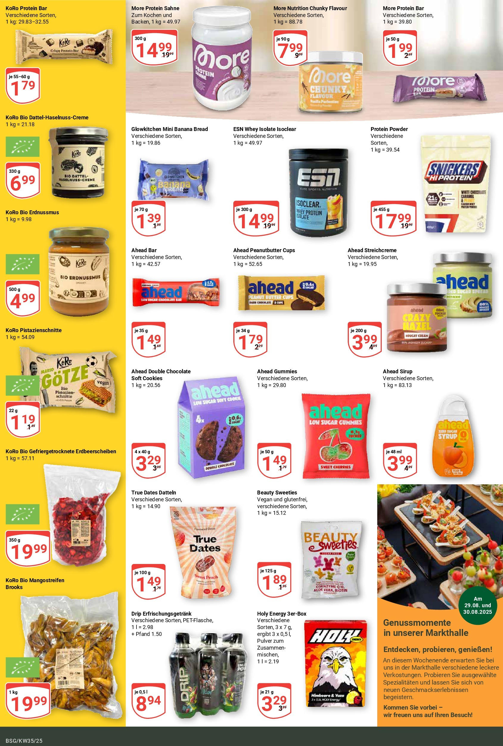 Globus prospekt Braunschweig (ab 24.08.2025) » Angebote ab Montag | Seite: 12 | Produkte: Energy, Pistazien, Himbeere, Sahne Globus prospekt Braunschweig (ab 24.08.2025) » Angebote online | Seite: 12 | Produkte: Energy, Pistazien, Himbeere, Sahne