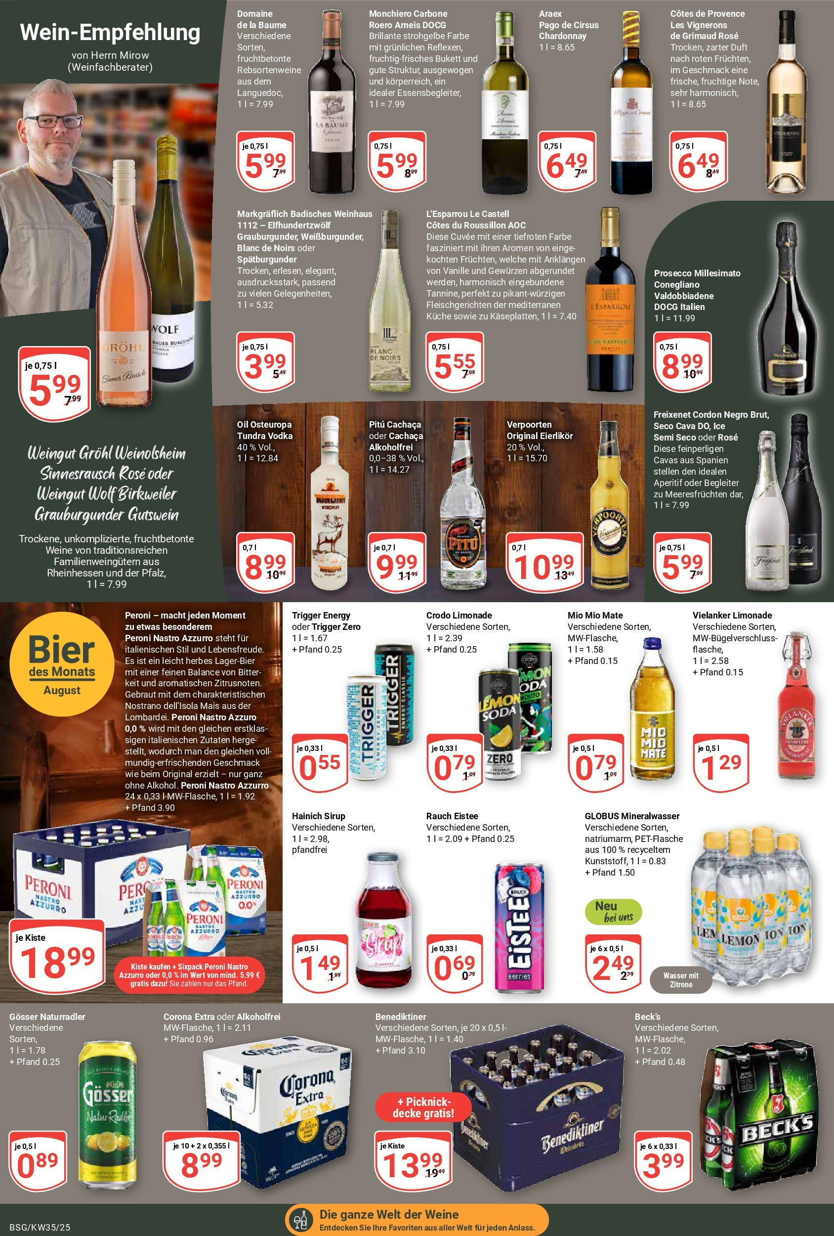 Globus prospekt Braunschweig (ab 24.08.2025) » Angebote ab Montag | Seite: 13 | Produkte: Freixenet, Küche, Limonade, Vodka Globus prospekt Braunschweig (ab 24.08.2025) » Angebote online | Seite: 13 | Produkte: Freixenet, Küche, Limonade, Vodka