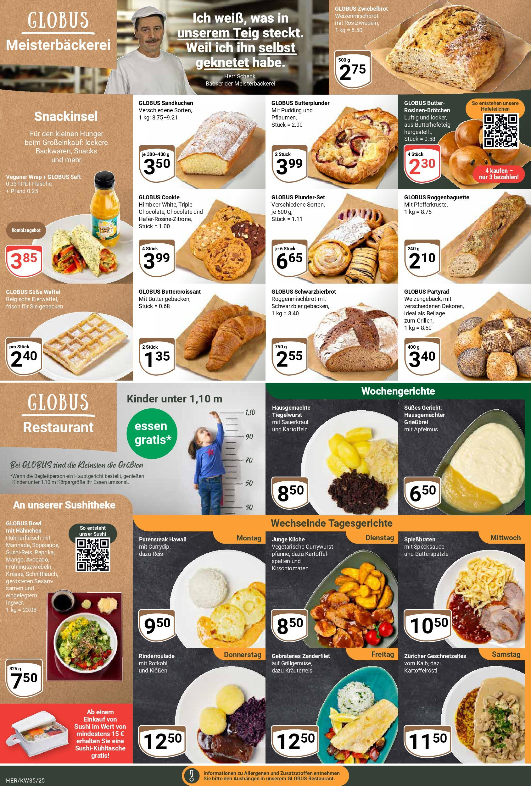 Globus prospekt Hermsdorf (ab 24.08.2025) » Angebote ab Montag | Seite: 5 | Produkte: Hahnchen, Pudding, Kartoffeln, Reis Globus prospekt Hermsdorf (ab 24.08.2025) » Angebote online | Seite: 5 | Produkte: Hahnchen, Pudding, Kartoffeln, Reis