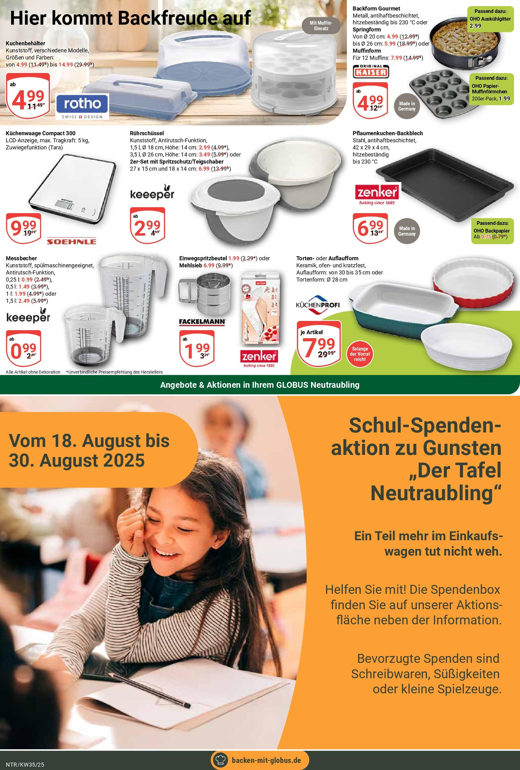 Globus prospekt Neutraubling (ab 24.08.2025) » Angebote ab Montag | Seite: 16 | Produkte: Ofen, Süßigkeiten Globus prospekt Neutraubling (ab 24.08.2025) » Angebote online | Seite: 16 | Produkte: Ofen, Süßigkeiten