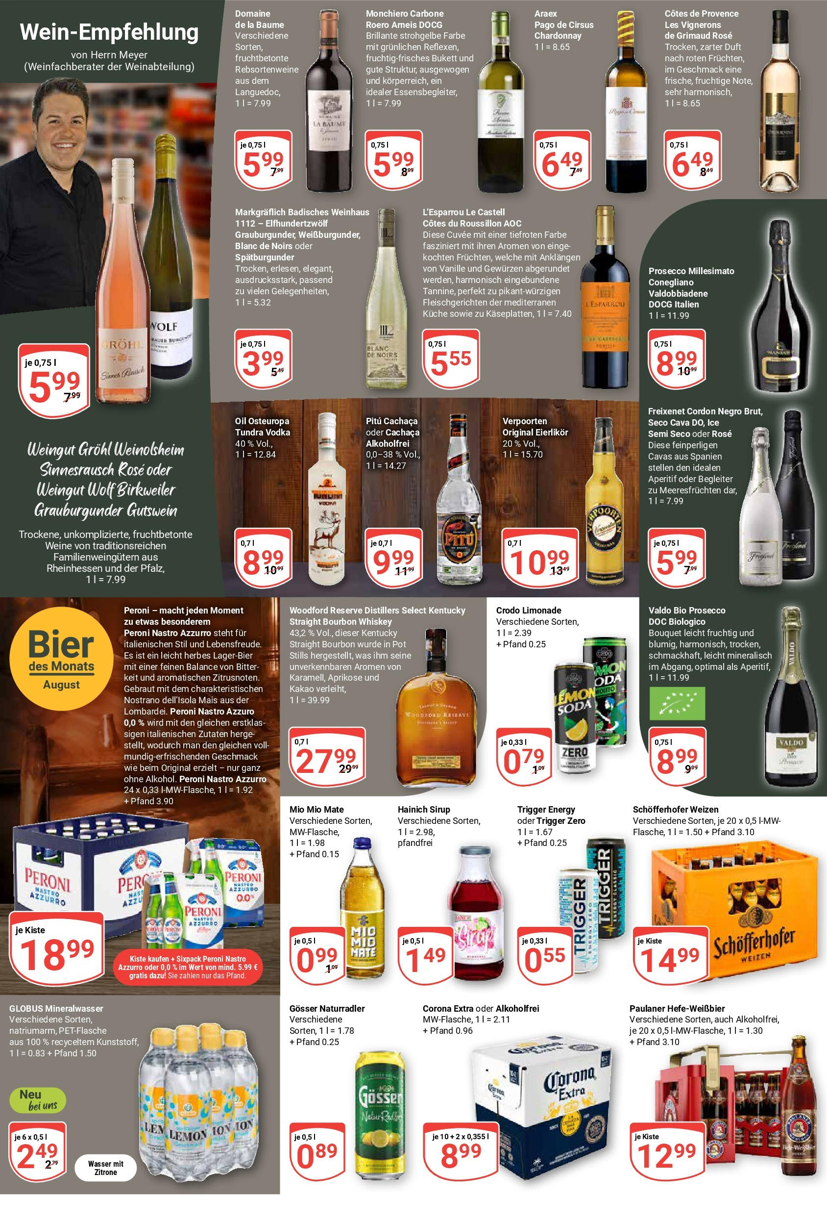 Globus prospekt Rüsselsheim (ab 24.08.2025) » Angebote ab Montag | Seite: 14 | Produkte: Küche, Wasser, Zitrone, Whiskey Globus prospekt Rüsselsheim (ab 24.08.2025) » Angebote online | Seite: 14 | Produkte: Küche, Wasser, Zitrone, Whiskey